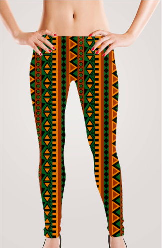 Female AOP Leggings | African Print