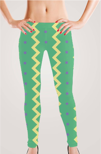 Female AOP Leggings | ZigZag