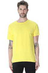 Male Round Neck Half Sleeve Classic Plain Tshirt Multi colours inside