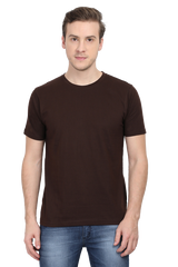 Male Round Neck Half Sleeve Plain Tshirt Multi colours inside