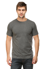 Male Round Neck Half Sleeve Classic Plain Tshirt Multi colours inside