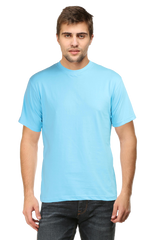 Male Round Neck Half Sleeve Classic Plain Tshirt Multi colours inside