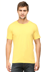 Male Round Neck Half Sleeve Classic Plain Tshirt Multi colours inside