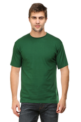 Male Round Neck Half Sleeve Plain Tshirt Multi colours inside