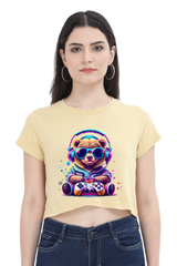 Female Crop Top | Cool Teddy