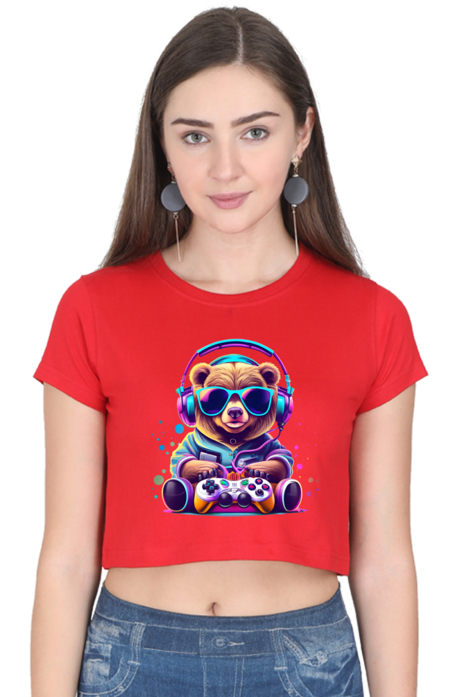 Female Crop Top | Cool Teddy