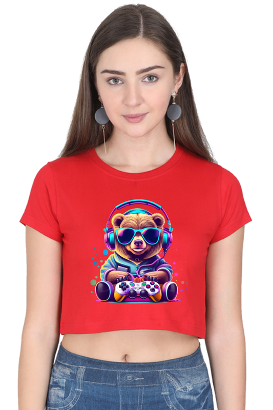 Female Crop Top | Cool Teddy