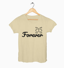 Female Round Neck Half Sleeve Classic | Together Forever