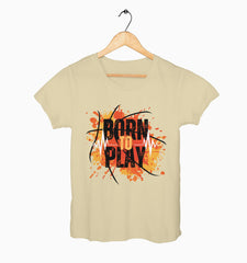 Female Round Neck Half Sleeve Classic | Born To Play