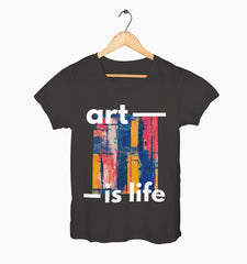 Female Round Neck Half Sleeve Classic | Art Is Life