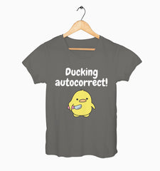 Female Round Neck Half Sleeve Classic | Ducking Autocorrect