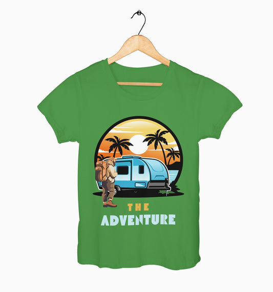 Female Round Neck Half Sleeve Classic | The Adventure