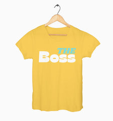 Female Round Neck Half Sleeve Classic | The Boss