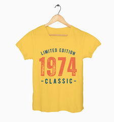 Female Round Neck Half Sleeve Classic | 1974 Classic