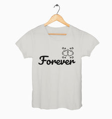 Female Round Neck Half Sleeve Classic | Together Forever