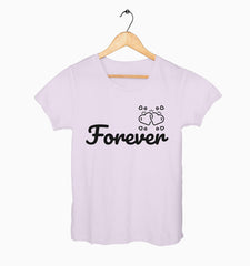 Female Round Neck Half Sleeve Classic | Together Forever