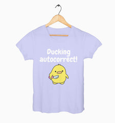 Female Round Neck Half Sleeve Classic | Ducking Autocorrect