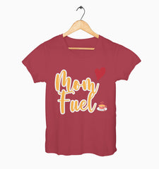 Female Round Neck Half Sleeve Classic | Mom fuel