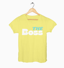 Female Round Neck Half Sleeve Classic | The Boss