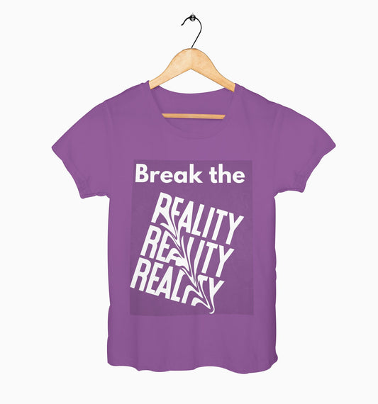 Female Round Neck Half Sleeve Classic | Break The Reality