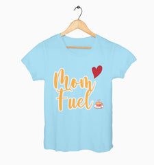 Female Round Neck Half Sleeve Classic | Mom fuel