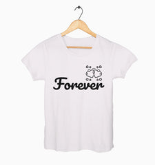 Female Round Neck Half Sleeve Classic | Together Forever