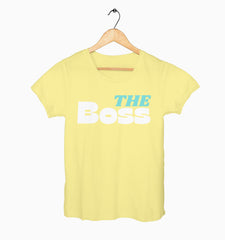 Female Round Neck Half Sleeve Classic | The Boss