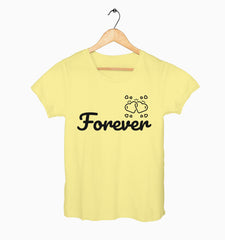 Female Round Neck Half Sleeve Classic | Together Forever