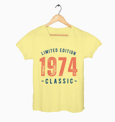 Female Round Neck Half Sleeve Classic | 1974 Classic