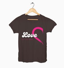 Female Round Neck Half Sleeve Classic | All You Need Is Love