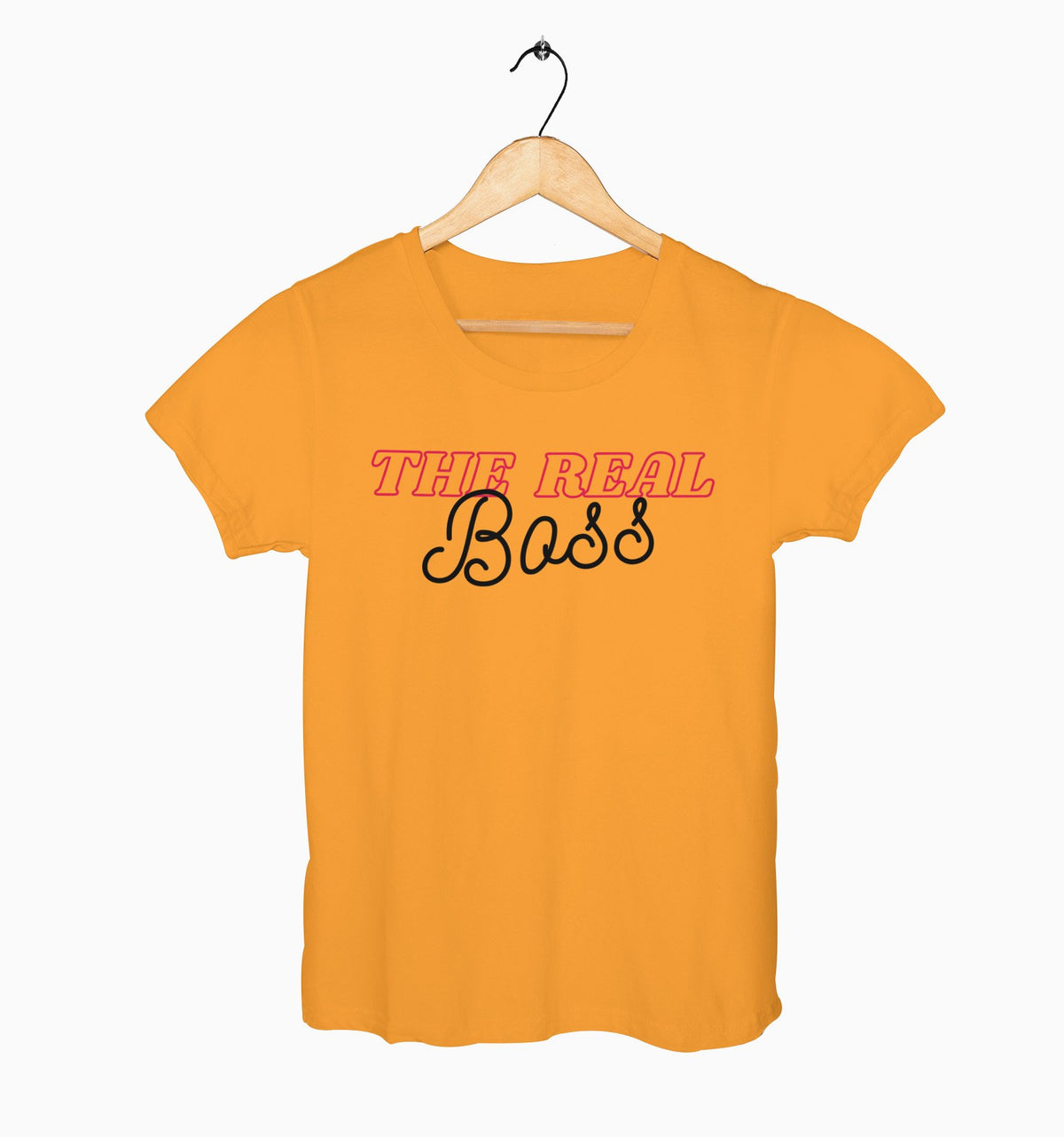 Female Round Neck Half Sleeve Classic | The Real Boss