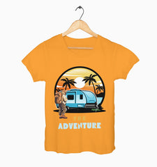 Female Round Neck Half Sleeve Classic | The Adventure