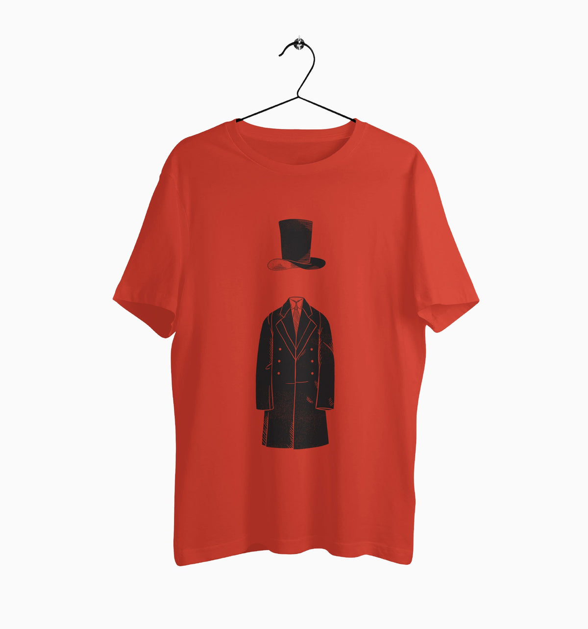 Male Round Neck Half Sleeve Classic | Invisible man