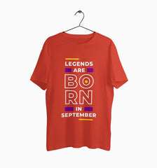 Male Round Neck Half Sleeve Classic | September Legends