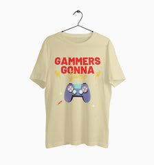 Male Round Neck Half Sleeve Classic | Gamers gona game