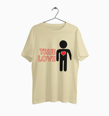 Male Round Neck Half Sleeve Classic | True Love