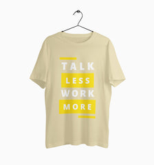 Male Round Neck Half Sleeve Classic | Talk Less Work More