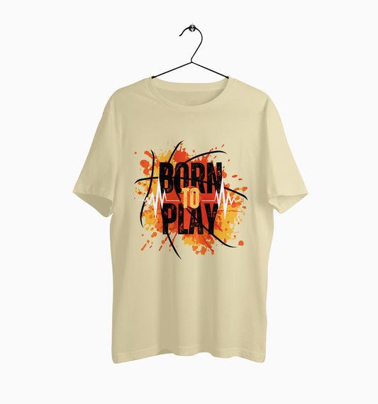 Male Round Neck Half Sleeve Classic | Born To Play