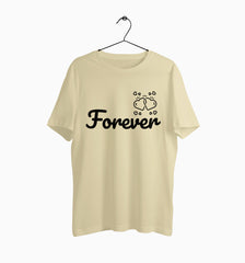 Male Round Neck Half Sleeve Classic | Together Forever