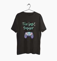 Male Round Neck Half Sleeve Classic Graphic Tshirt | The Last Gamer