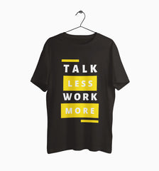 Male Round Neck Half Sleeve Classic | Talk Less Work More