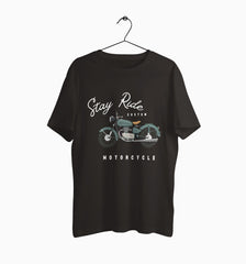 Male Round Neck Half Sleeve Classic | Stay Ride