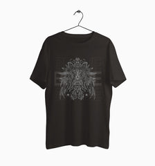 Male Round Neck Half Sleeve Classic | Wolf Tribal