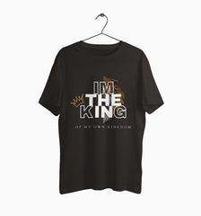 Male Round Neck Half Sleeve Classic | Im The King