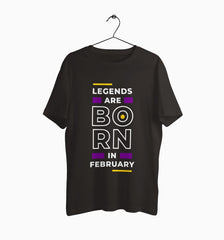 Male Round Neck Half Sleeve Classic | February Legends