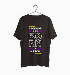 Male Round Neck Half Sleeve Classic | March Legends