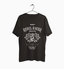 Male Round Neck Half Sleeve Classic | Rebel Racer