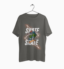 Male Round Neck Half Sleeve Classic | Skate