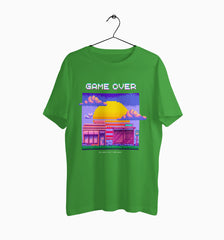 Male Round Neck Half Sleeve Classic | Game over