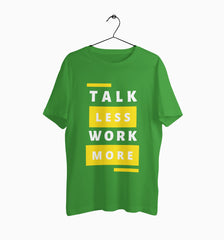 Male Round Neck Half Sleeve Classic | Talk Less Work More